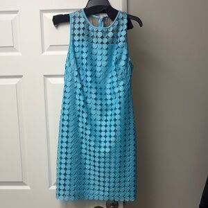 Ralph Lauren Turquoise Sleeveless Mini Dress